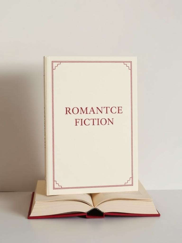 Romance book cover design