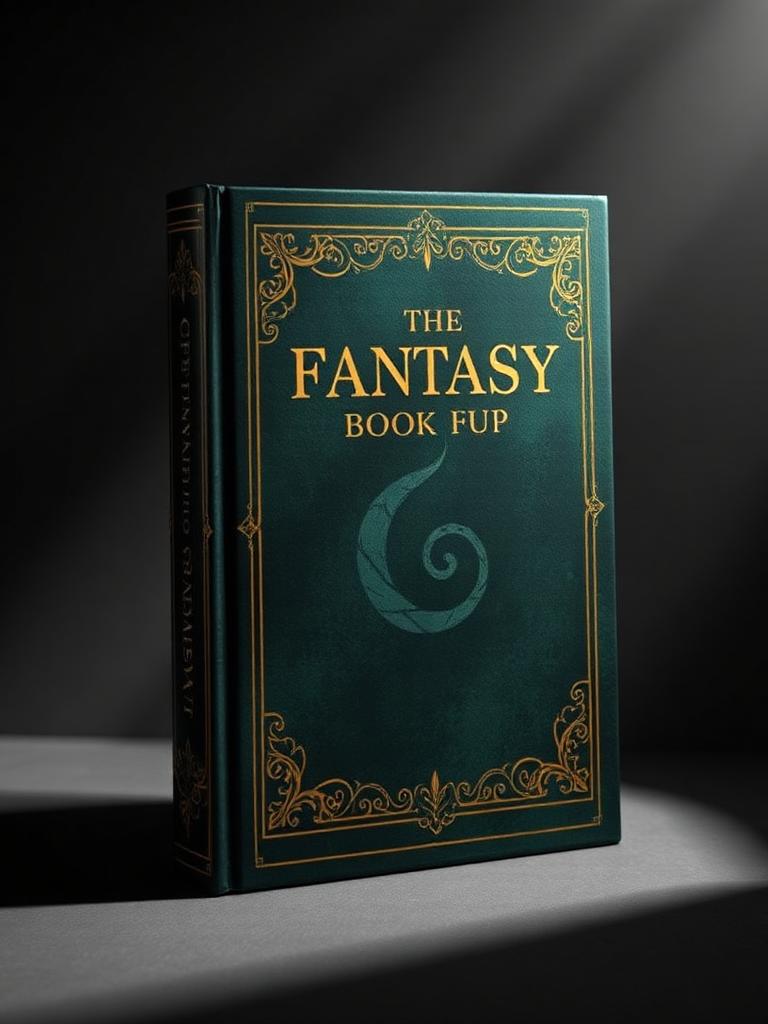 Fantasy book cover design